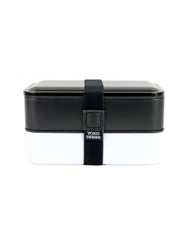 Yoko Design box na jídlo dvoupatrový, černý