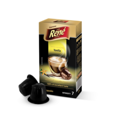 René Espresso káva příchuť Vanilla kapsle pro Nespresso 10 ks